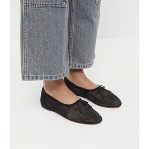 Loeffler Randall Landon Black Mesh Flats